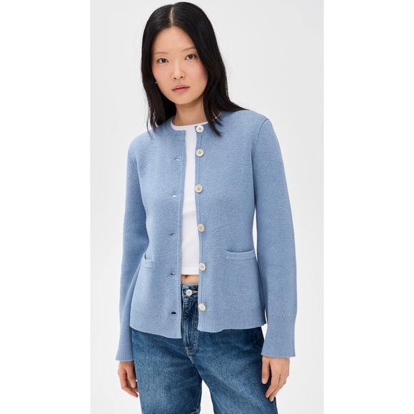 Alex Mill Sweaters - Alex Mill Provence Sweater Jacket Dolly Blue Button Size M NWOT Pristine